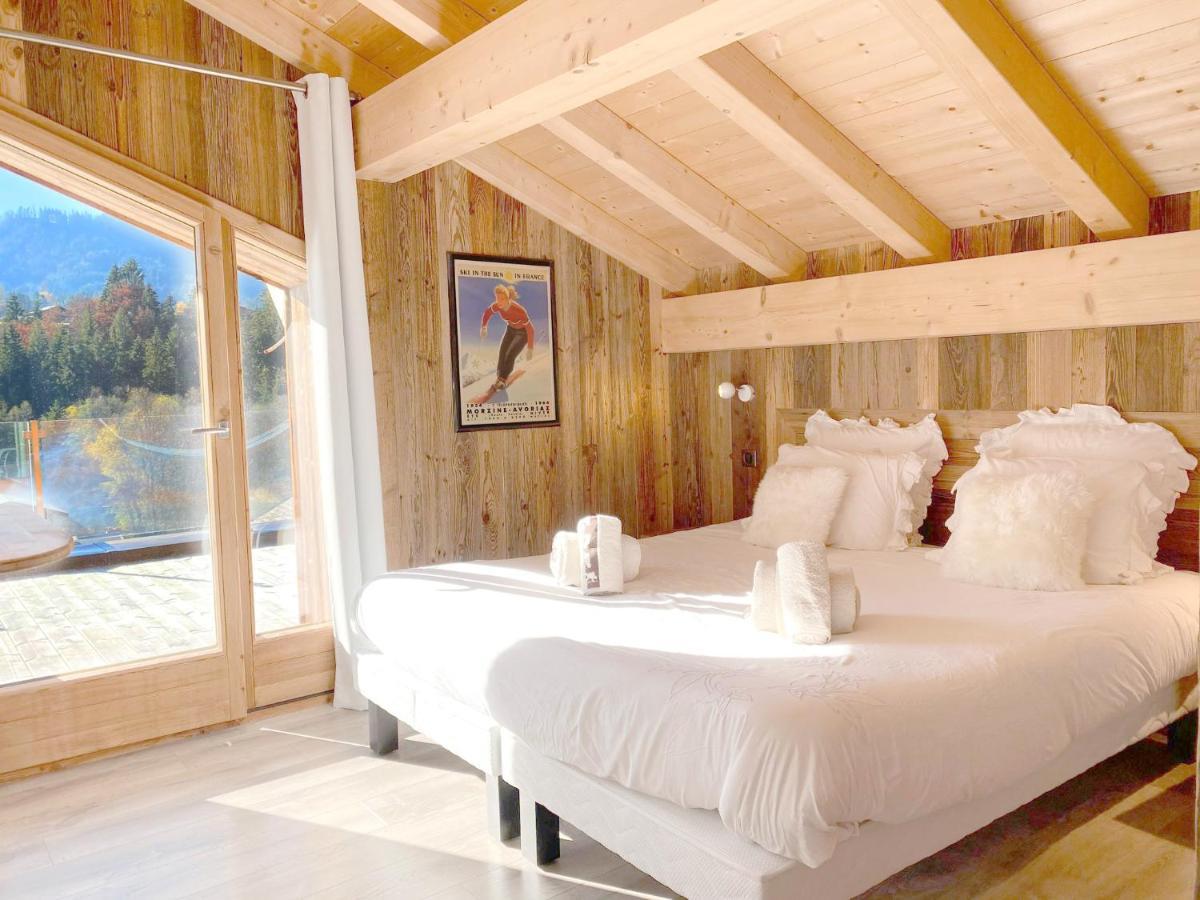 Chalet Azalee, Montriond, Morzine, Avoriaz מראה חיצוני תמונה