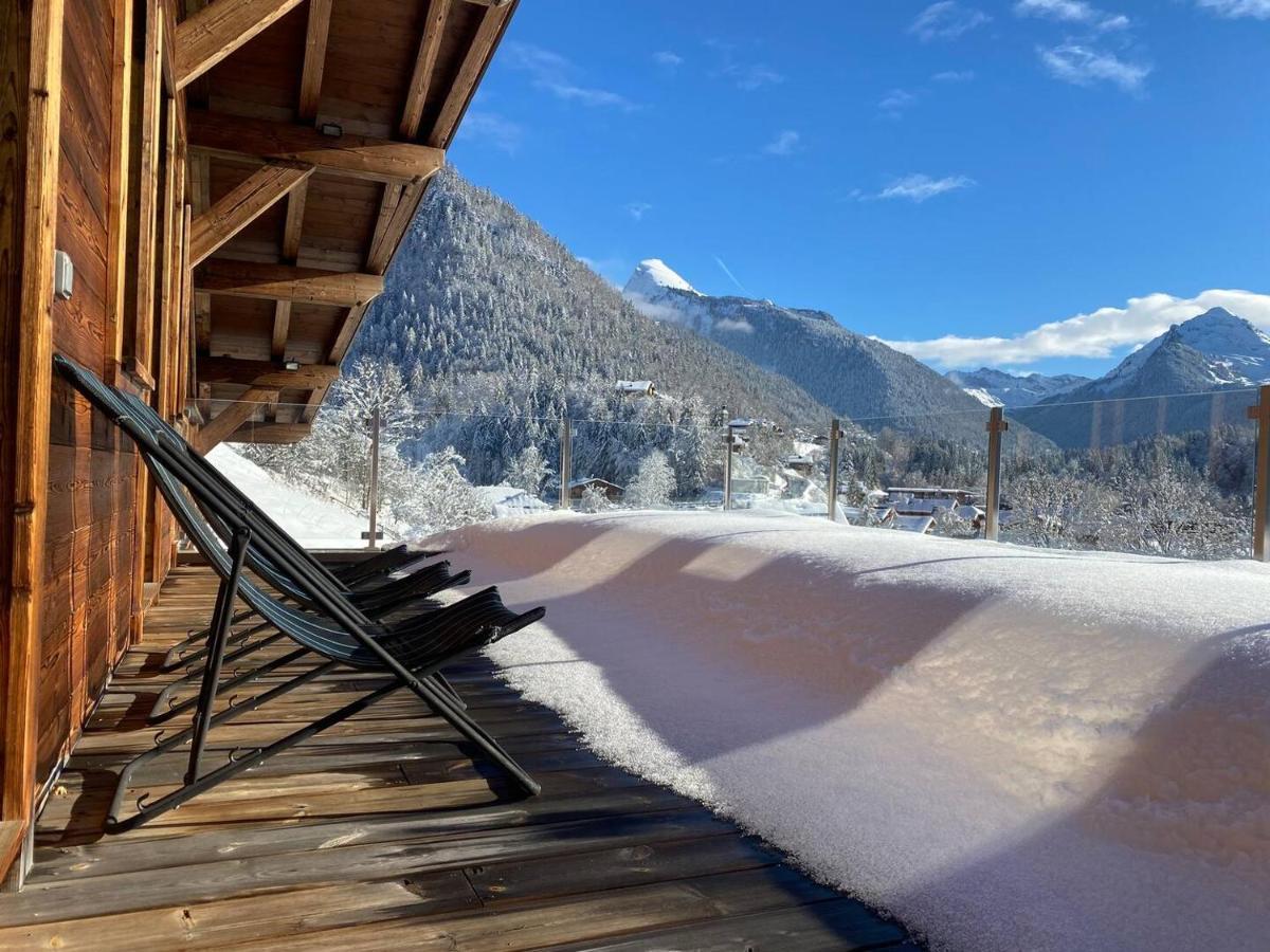 Chalet Azalee, Montriond, Morzine, Avoriaz מראה חיצוני תמונה