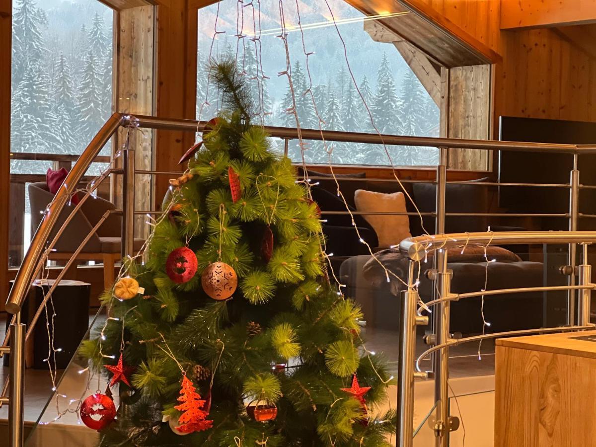 Chalet Azalee, Montriond, Morzine, Avoriaz מראה חיצוני תמונה