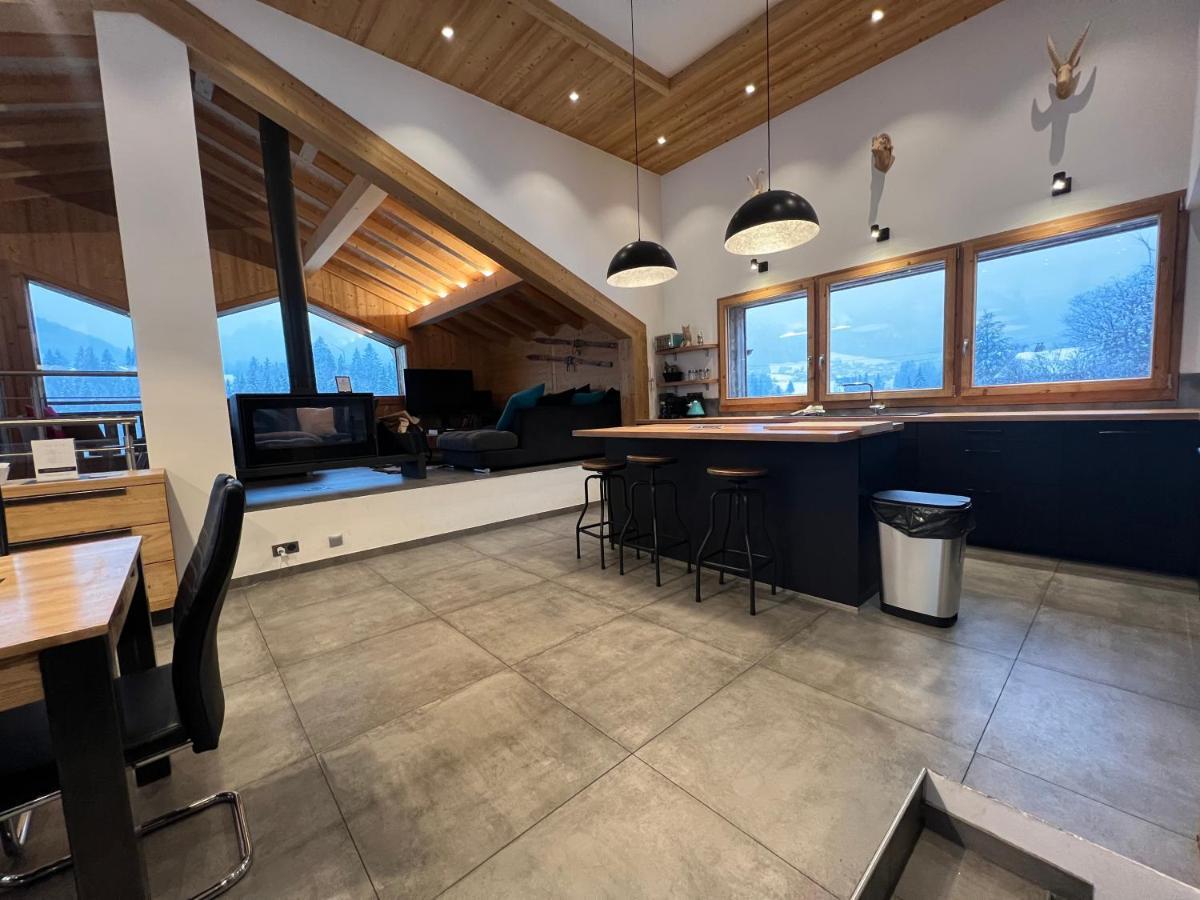 Chalet Azalee, Montriond, Morzine, Avoriaz מראה חיצוני תמונה