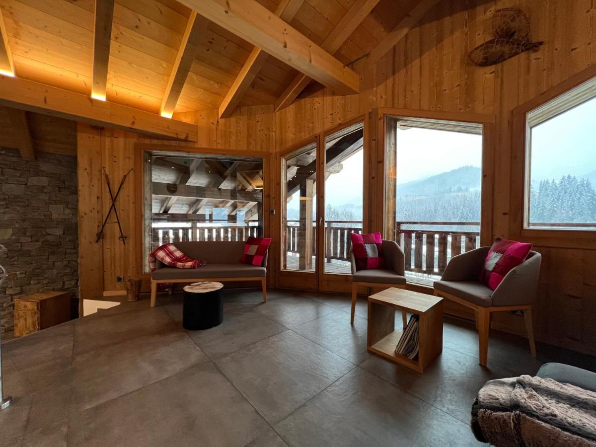 Chalet Azalee, Montriond, Morzine, Avoriaz מראה חיצוני תמונה